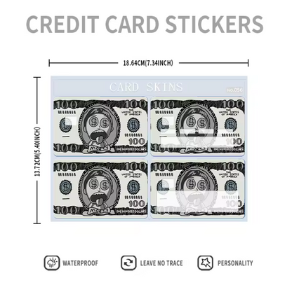 Credit/Debit Card Sticker